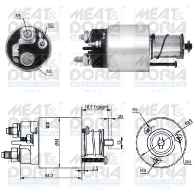 Solenoid Switch, starter